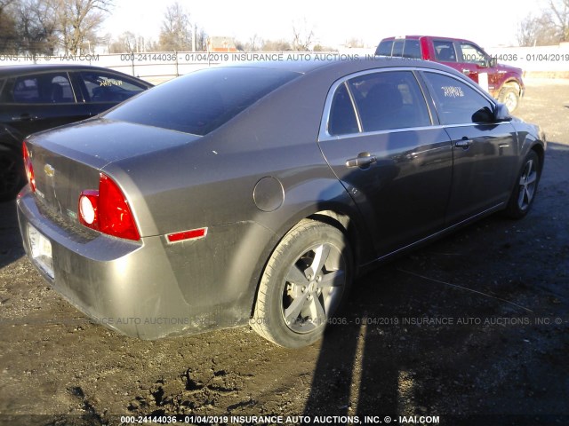 1G1ZC5EU3BF361559 - 2011 CHEVROLET MALIBU 1LT TAN photo 4