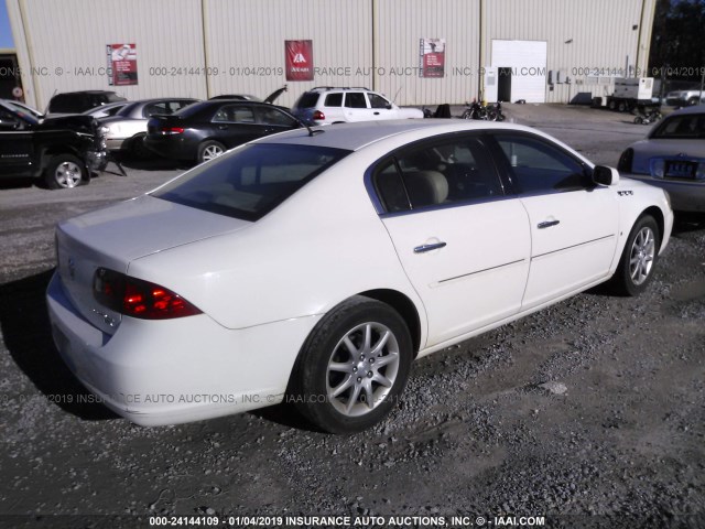 1G4HD57268U130764 - 2008 BUICK LUCERNE WHITE photo 4