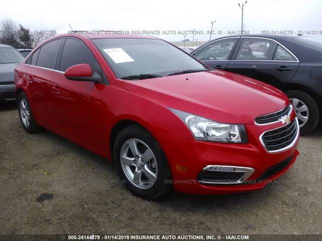 1G1PE5SB4G7102133 - 2016 CHEVROLET CRUZE LIMITED LT RED photo 1