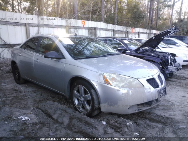 1G2ZH57N984132763 - 2008 PONTIAC G6 GT SILVER photo 1