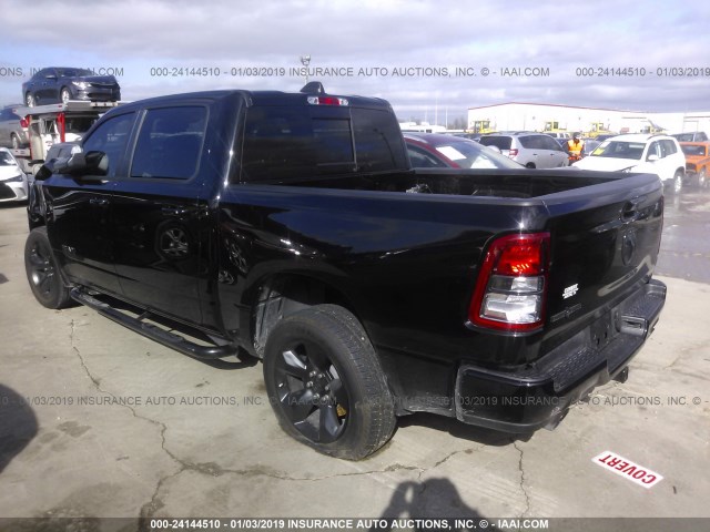 1C6RREFT1KN581274 - 2019 RAM 1500 BIG HORN/LONE STAR BLACK photo 3