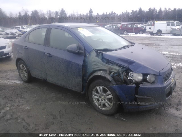 1G1JA5SH8C4192985 - 2012 CHEVROLET SONIC LS 蓝色 照片 1