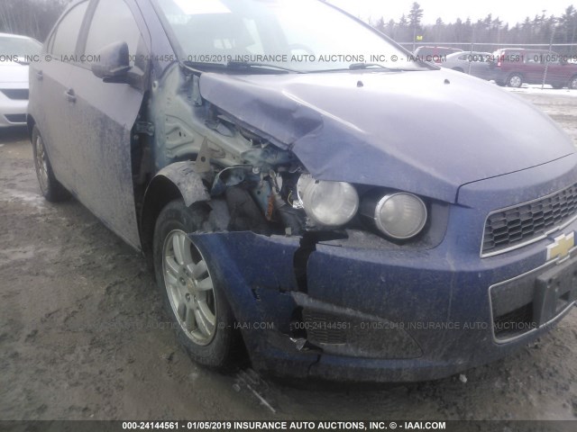 1G1JA5SH8C4192985 - 2012 CHEVROLET SONIC LS 蓝色 照片 6