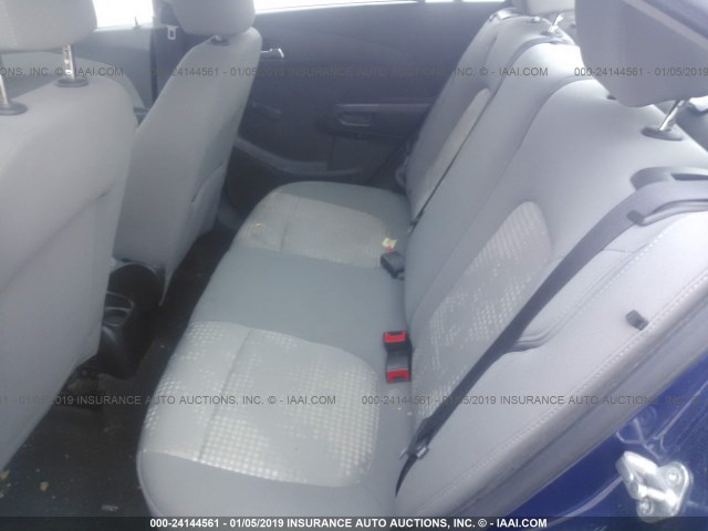 1G1JA5SH8C4192985 - 2012 CHEVROLET SONIC LS 蓝色 照片 8