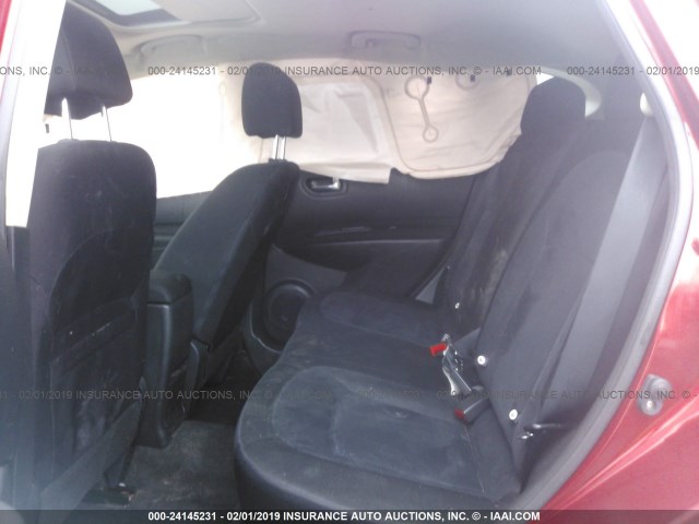 JN8AS5MT2DW035551 - 2013 NISSAN ROGUE S/SV RED photo 8