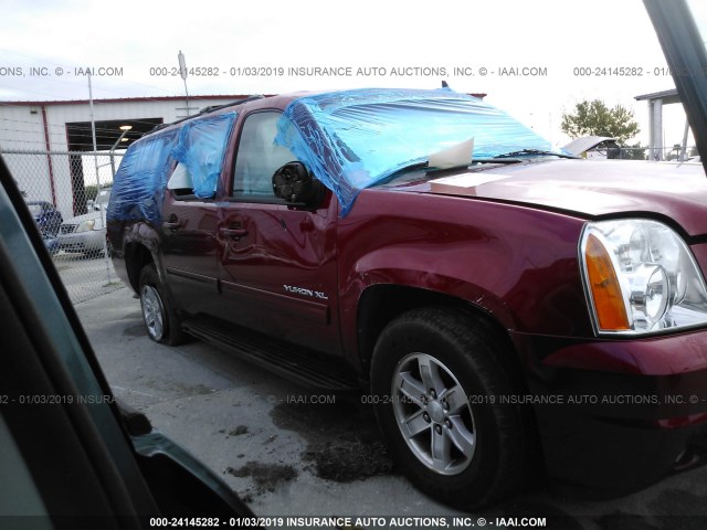 1GKS1KE00ER231224 - 2014 GMC YUKON XL C1500 SLT RED photo 1