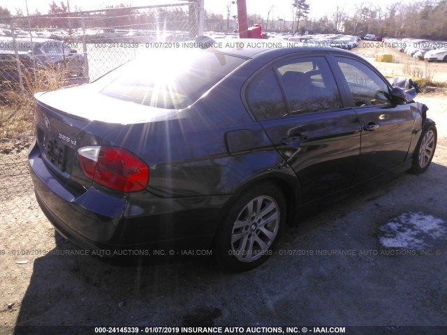 WBAVD13516KV13033 - 2006 BMW 325 XI 蓝色 照片 4