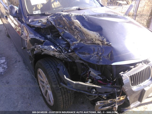 WBAVD13516KV13033 - 2006 BMW 325 XI 蓝色 照片 6