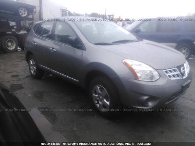 JN8AS5MV1DW635351 - 2013 NISSAN ROGUE GRAY photo 1