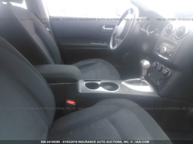 JN8AS5MV1DW635351 - 2013 NISSAN ROGUE GRAY photo 5