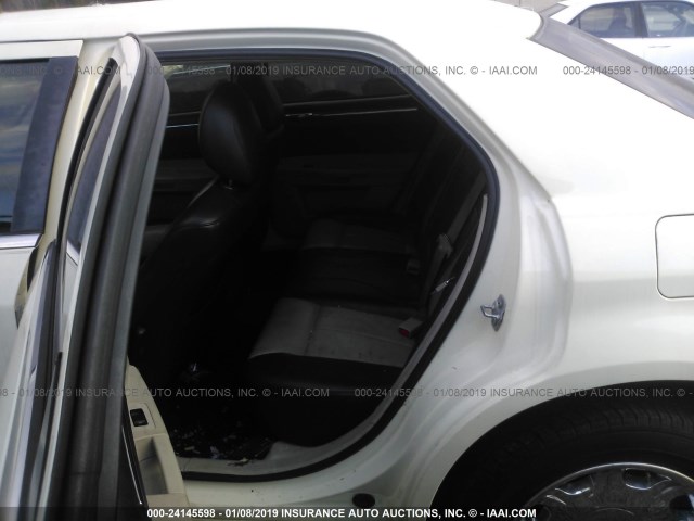 2C3KA53G47H728653 - 2007 CHRYSLER 300 TOURING WHITE photo 8