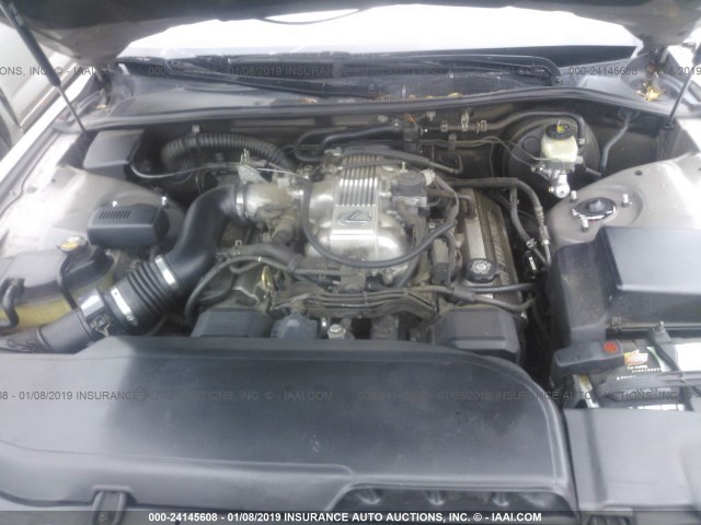 JT8BH22F5T0062026 - 1996 LEXUS LS 400 GRAY photo 10