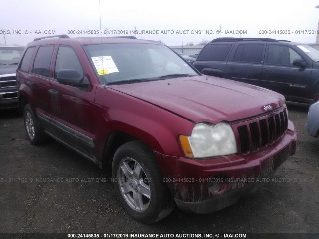 1J4GS48K96C148560 - 2006 JEEP GRAND CHEROKEE LAREDO/COLUMBIA/FREEDOM 红色 照片 1