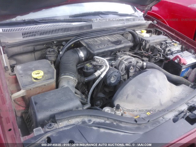 1J4GS48K96C148560 - 2006 JEEP GRAND CHEROKEE LAREDO/COLUMBIA/FREEDOM 红色 照片 10
