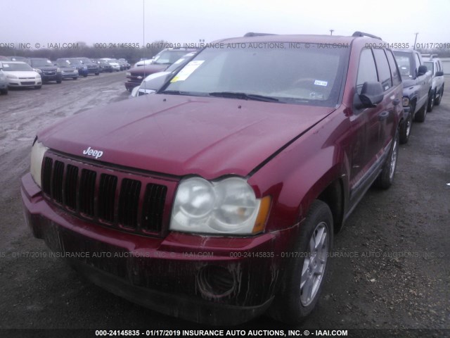 1J4GS48K96C148560 - 2006 JEEP GRAND CHEROKEE LAREDO/COLUMBIA/FREEDOM 红色 照片 2