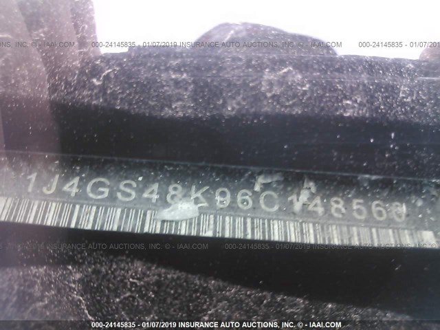 1J4GS48K96C148560 - 2006 JEEP GRAND CHEROKEE LAREDO/COLUMBIA/FREEDOM 红色 照片 9