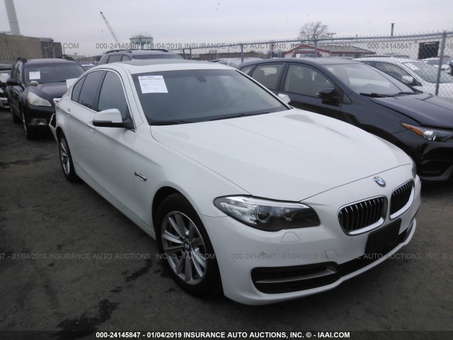 WBA5A7C54ED618700 - 2014 BMW 528 XI WHITE photo 1