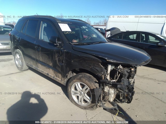 5NMSG3AB4AH378684 - 2010 HYUNDAI SANTA FE GLS GRAY photo 1