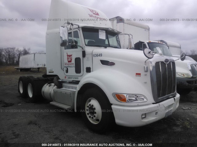 1NPHD49X4DD194165 - 2013 PETERBILT 386 WHITE photo 1