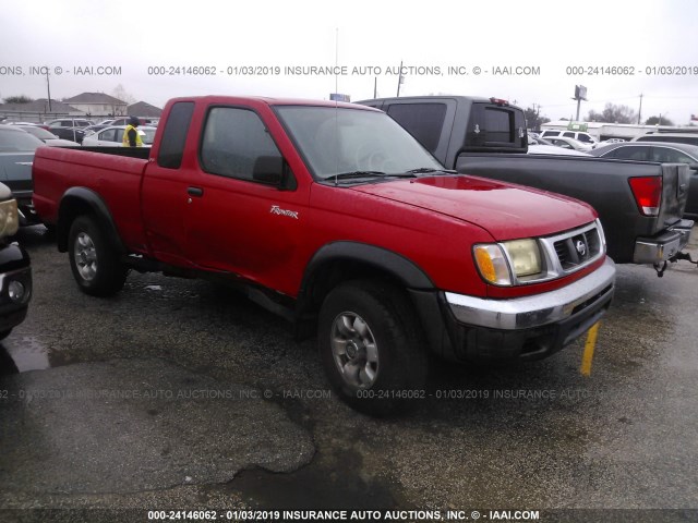 1N6ED26T9YC303633 - 2000 NISSAN FRONTIER KING CAB XE/KING CAB SE RED photo 1