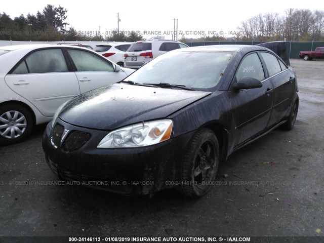 1G2ZG58NX74117995 - 2007 PONTIAC G6 SE BLACK photo 2