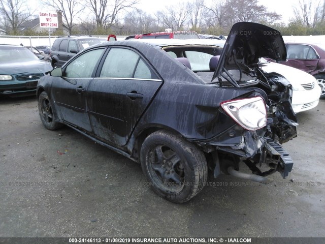 1G2ZG58NX74117995 - 2007 PONTIAC G6 SE BLACK photo 3