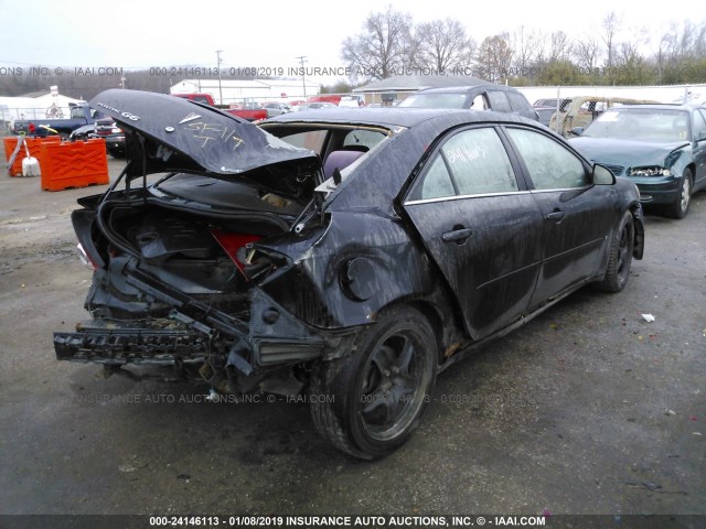 1G2ZG58NX74117995 - 2007 PONTIAC G6 SE BLACK photo 4