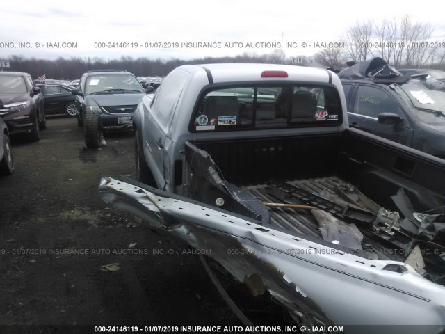 5TEPX42N08Z576273 - 2008 TOYOTA TACOMA SILVER photo 6