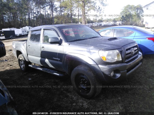 3TMLU4ENXAM055454 - 2010 TOYOTA TACOMA DOUBLE CAB 灰色 照片 1