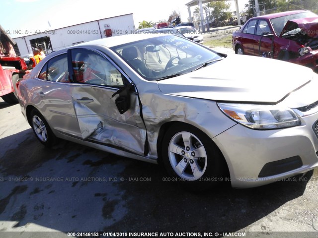 1G11B5SL8EF106387 - 2014 CHEVROLET MALIBU LS თაფლისფერი ფოტო 1