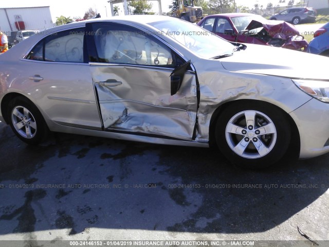 1G11B5SL8EF106387 - 2014 CHEVROLET MALIBU LS თაფლისფერი ფოტო 6