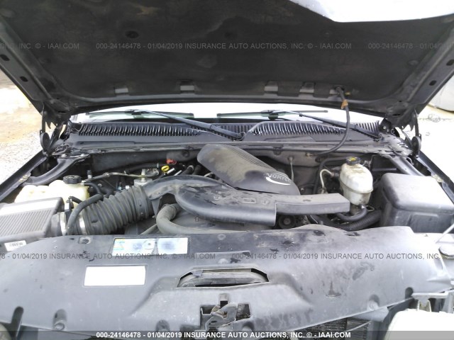 1GKEC13Z74J306579 - 2004 GMC YUKON GRAY photo 10