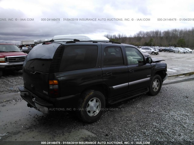 1GKEC13Z74J306579 - 2004 GMC YUKON GRAY photo 4