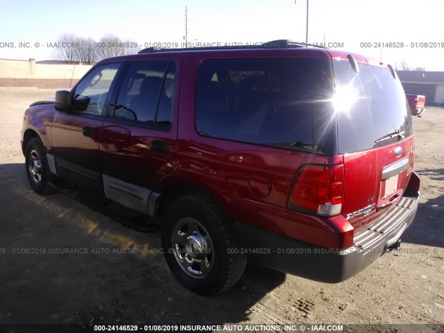 1FMPU16L44LB68377 - 2004 FORD EXPEDITION XLT RED photo 3