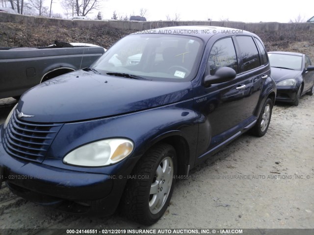 3C8FY68B75T642266 - 2005 CHRYSLER PT CRUISER LIMITED BLUE photo 2