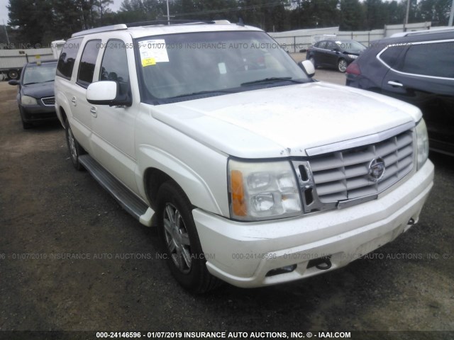 3GYFK66N16G184616 - 2006 CADILLAC ESCALADE ESV WHITE photo 1