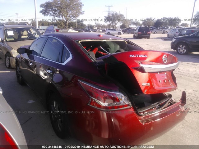 1N4AL3AP3FN399609 - 2015 NISSAN ALTIMA 2.5/S/SV/SL RED photo 3