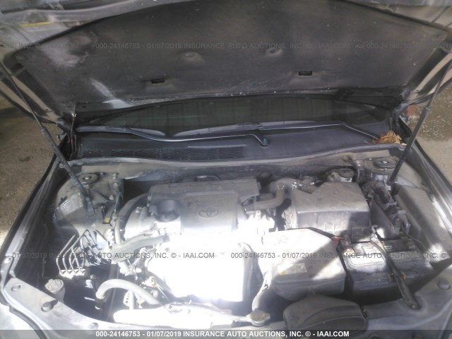 4T1BF1FK3FU090344 - 2015 TOYOTA CAMRY LE/XLE/SE/XSE BLACK photo 10