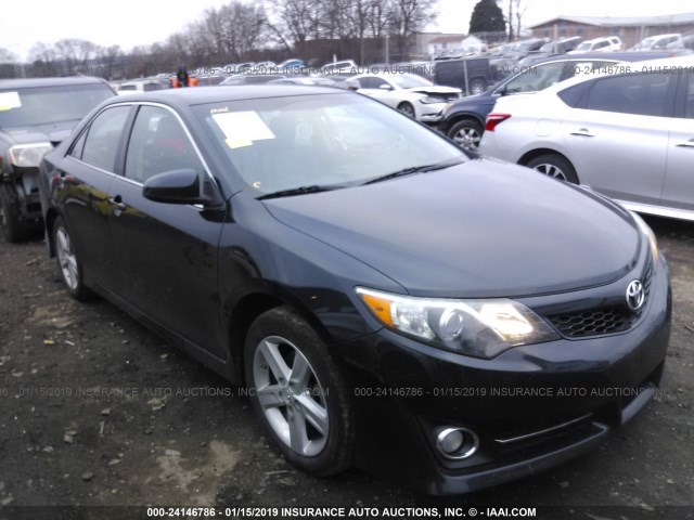 4T1BF1FK6EU338231 - 2014 TOYOTA CAMRY L/SE/LE/XLE 黑色 照片 1