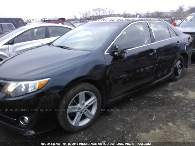 4T1BF1FK6EU338231 - 2014 TOYOTA CAMRY L/SE/LE/XLE 黑色 照片 6