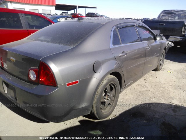 1G1ZB5E08CF166459 - 2012 CHEVROLET MALIBU LS Champagne photo 4