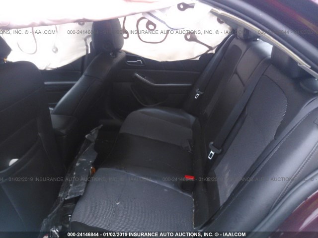 1G11C5SL8FF129800 - 2015 CHEVROLET MALIBU 1LT წითელი ფოტო 8