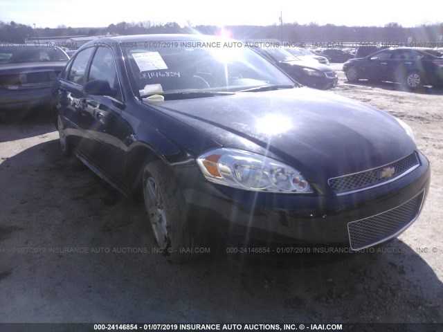 2G1WB5E31G1164532 - 2016 CHEVROLET IMPALA LIMITED LT BLACK photo 1