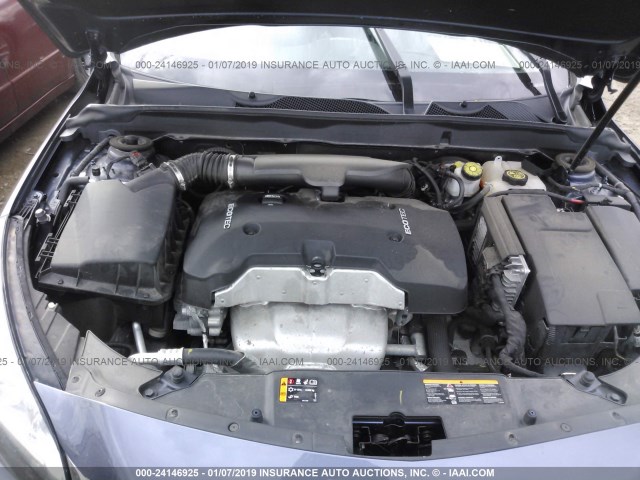 1G11C5SL8FF169052 - 2015 CHEVROLET MALIBU 1LT BLUE photo 10