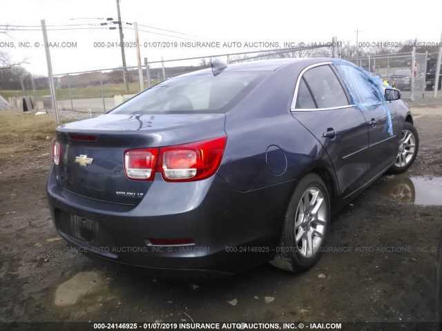 1G11C5SL8FF169052 - 2015 CHEVROLET MALIBU 1LT BLUE photo 4