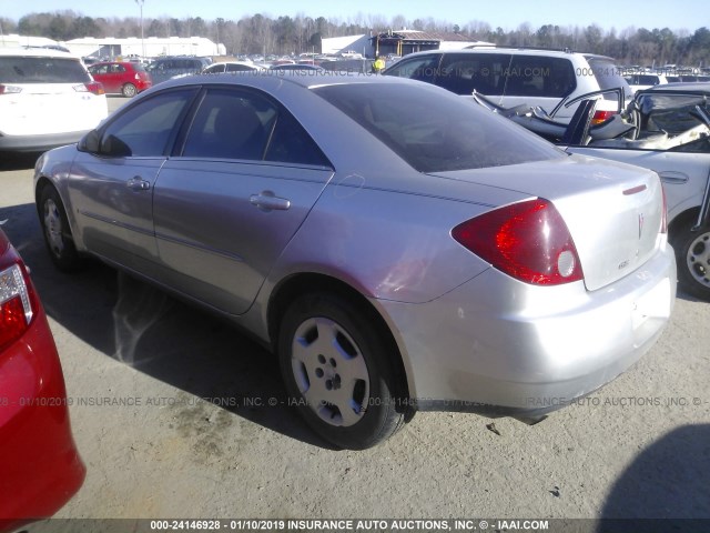 1G2ZF58B574162433 - 2007 PONTIAC G6 VALUE LEADER/BASE SILVER photo 3