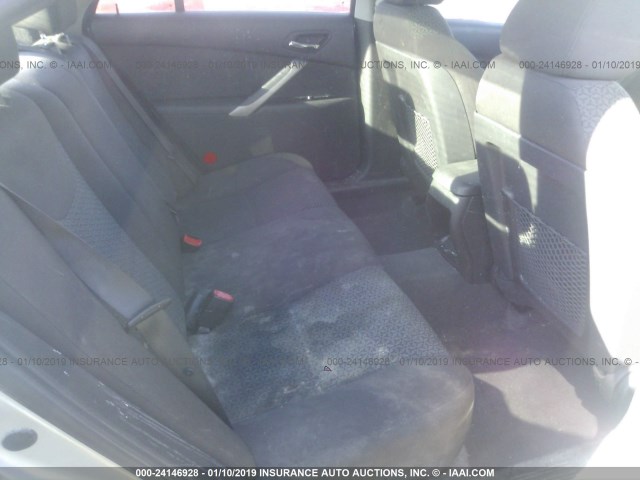 1G2ZF58B574162433 - 2007 PONTIAC G6 VALUE LEADER/BASE SILVER photo 8