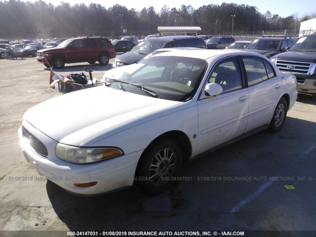 1G4HR54K344131533 - 2004 BUICK LESABRE LIMITED WHITE photo 2