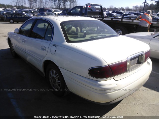 1G4HR54K344131533 - 2004 BUICK LESABRE LIMITED WHITE photo 3