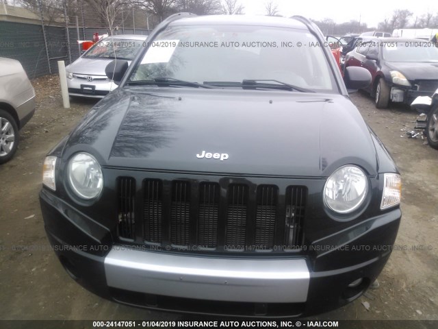 1J4NF5FB5AD671646 - 2010 JEEP COMPASS LIMITED GREEN photo 6